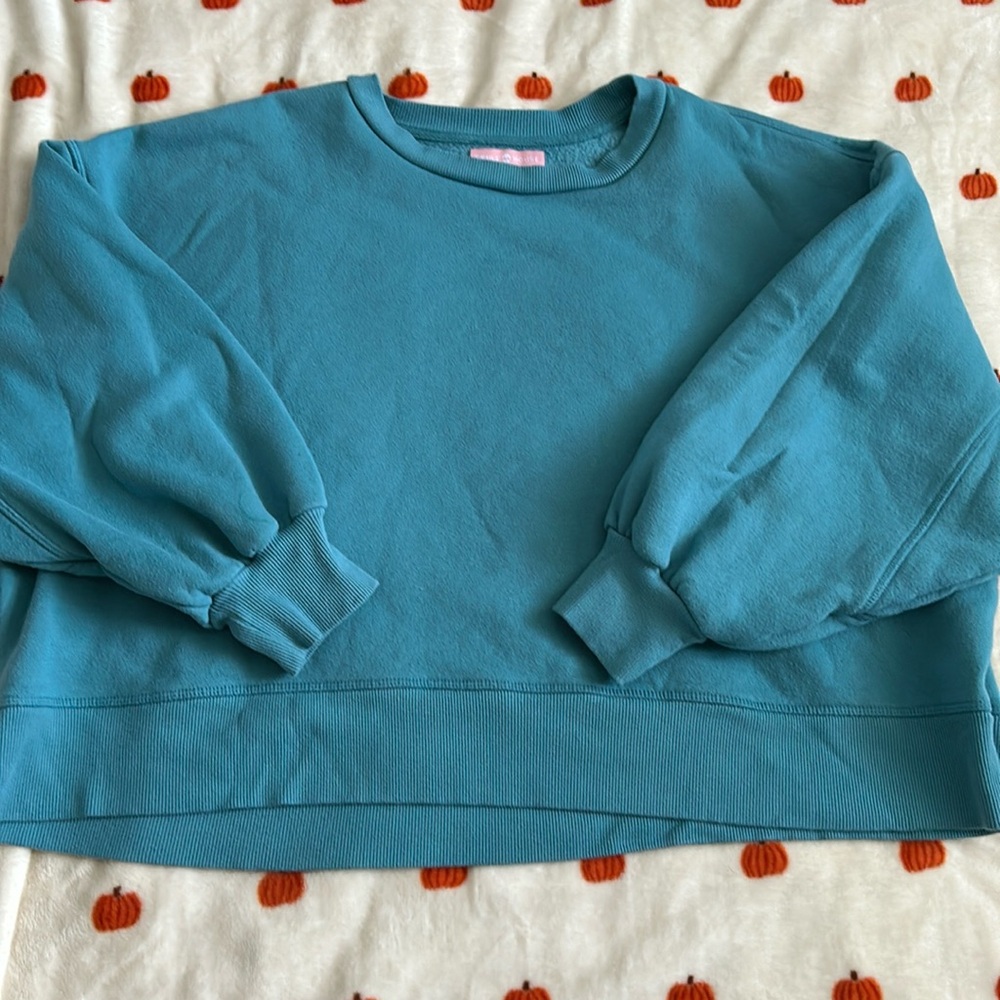 Skull House cropped sweatshirt, size L